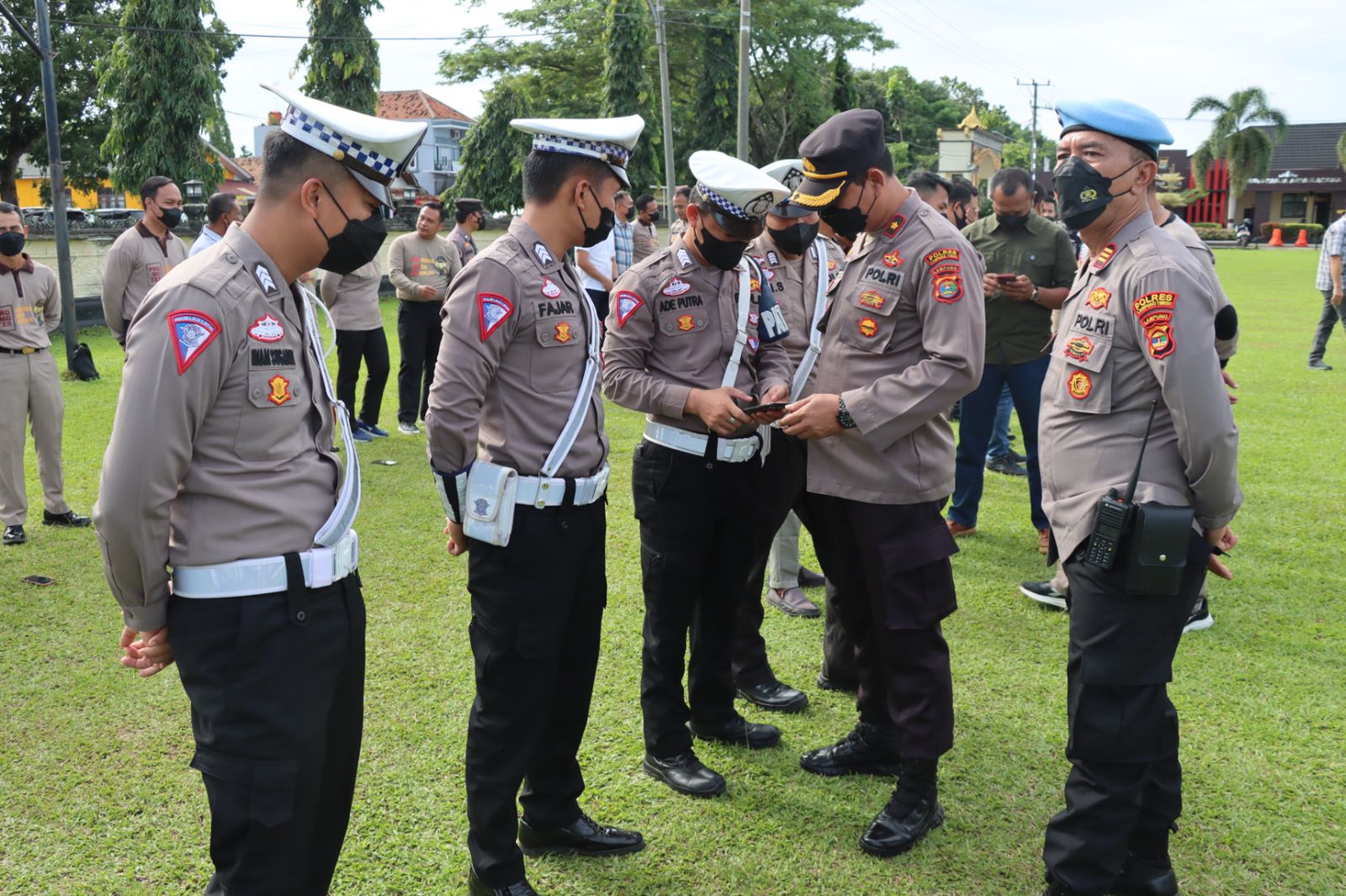 Antisipasi Judi Online, Polres Lampung Timur Cek Ponsel Anggota